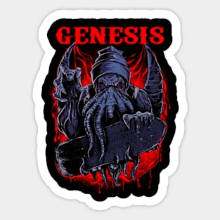 GENESIS BAND DESIGN Sticker